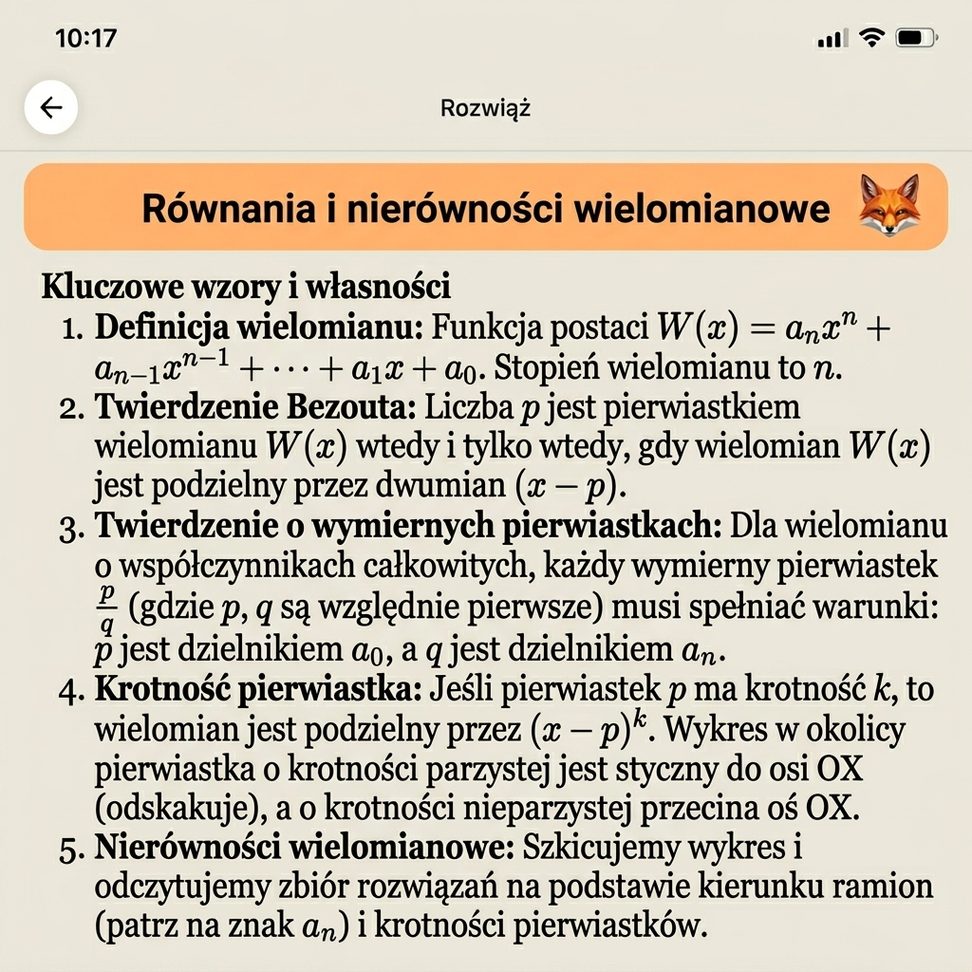 Notatki i powtórka do Podstawa Programowa Matura 2026 Matematyka Co musisz umieć